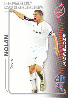 Kevin Nolan Bolton Wanderers 2005/06 Shoot Out #86